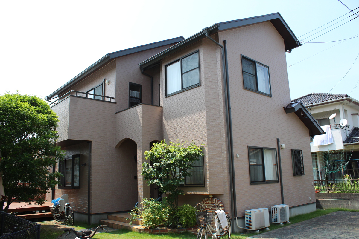 熊本市南区合志 S様邸屋根外壁塗装工事 熊本の外壁塗装・屋根塗装｜ニシダ建装