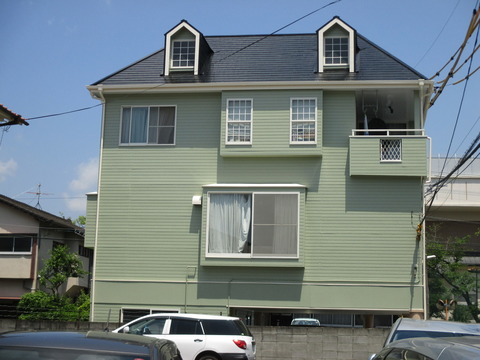 熊本市中央区本荘　N様邸屋根外壁塗装工事サムネイル