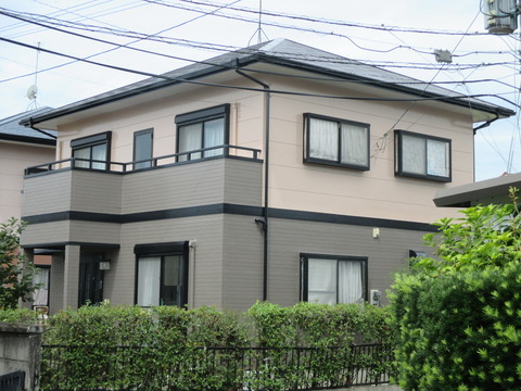 熊本市東区　Ｉ様邸屋根外壁塗装工事サムネイル