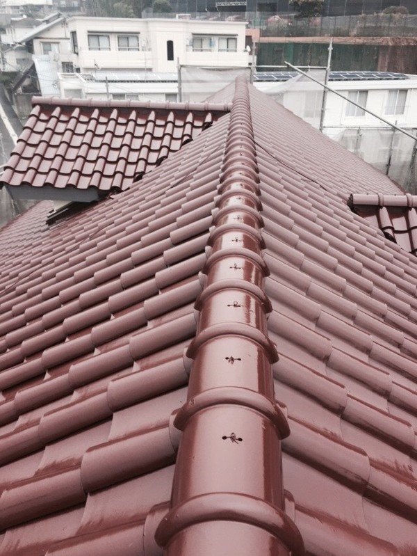 熊本市中央区京町  Ｋ様邸屋根塗装工事サムネイル