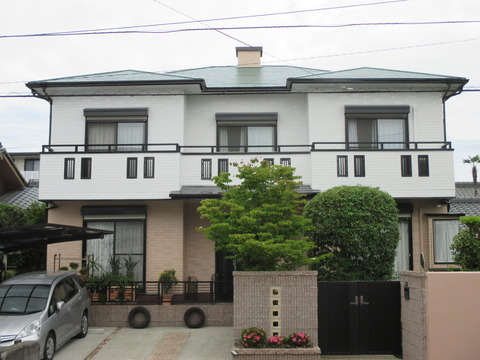 熊本市中央区　Ｋ様邸屋根外壁塗装工事サムネイル