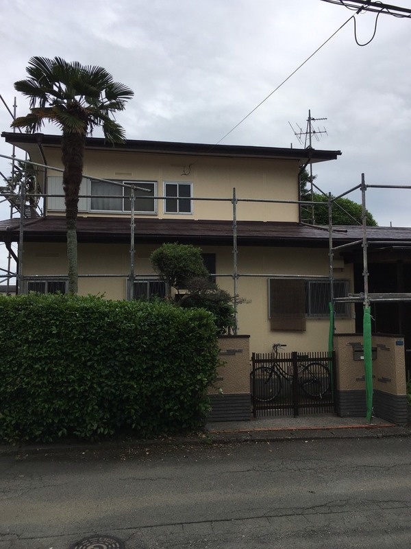 熊本市東区八反田　i様邸    塀の塗装 ベランダ床塗装 最終確認作業サムネイル