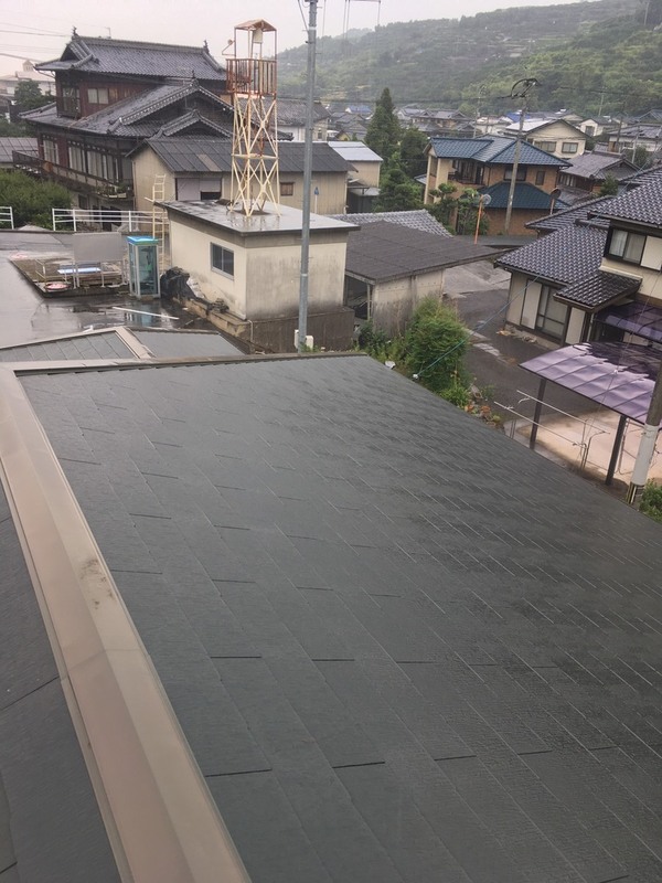 熊本市西区河内公民館　屋根遮熱塗装工事サムネイル
