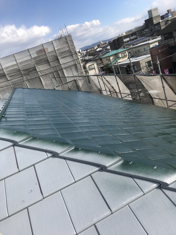 熊本市東区神水　メゾン神水屋根外壁塗装工事サムネイル