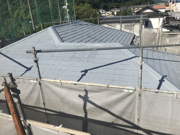 熊本市西区小島　戸建賃貸屋根塗装工事サムネイル