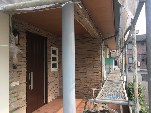 八代市横手町　Ｎ様邸屋根外壁塗装工事サムネイル