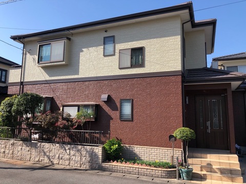 熊本市中央区国府　Ｍ様邸屋根外壁塗装工事サムネイル