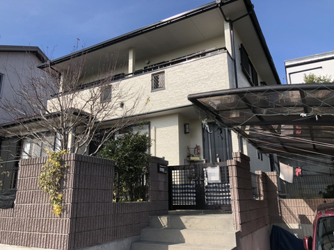 熊本市北区龍田弓削　N様邸屋根外壁塗装工事サムネイル