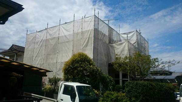 熊本市東区秋津　M様邸外壁塗装工事サムネイル