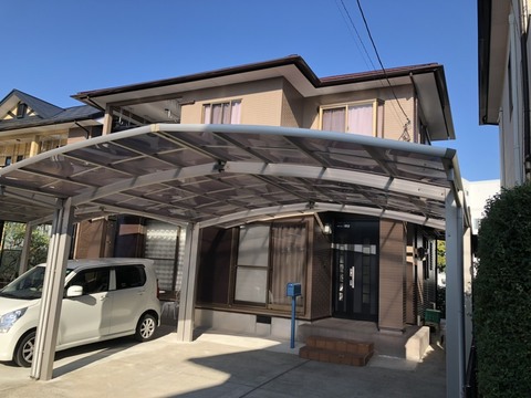 熊本市中央区弥生町　Ｉ様邸屋根外壁塗装工事サムネイル