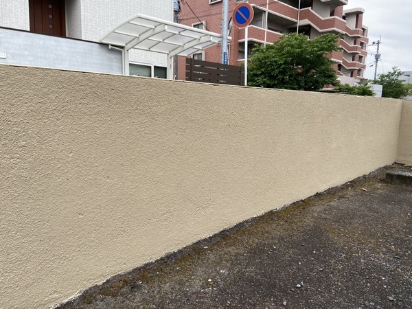 熊本市南区出仲間　アパート屋根外壁塗装工事サムネイル