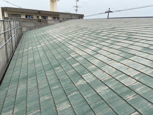 熊本市北区高平　アパート屋根外壁塗装工事サムネイル