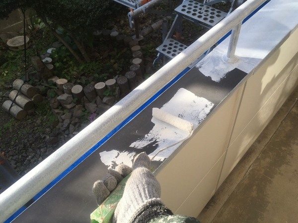 熊本市南区ｱﾊﾟｰﾄ屋根外壁塗装工事サムネイル