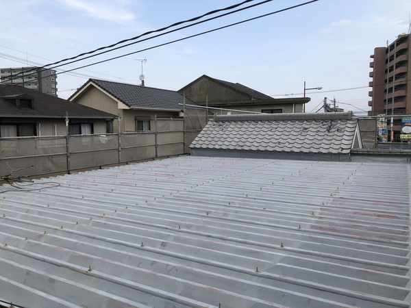 熊本市南区　店舗屋根外壁塗装工事サムネイル