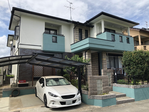 熊本市北区　Ｔ様邸屋根外壁塗装工事サムネイル