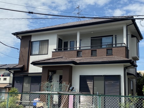 熊本市東区　Ｕ様邸屋根外壁塗装工事サムネイル