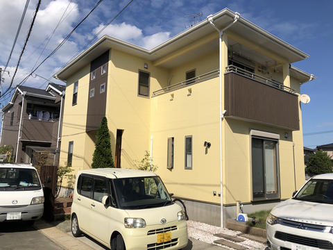 熊本市南区　Ｓ様邸屋根外壁塗装工事サムネイル