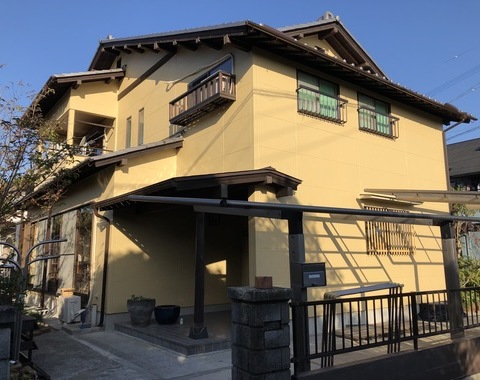 熊本市南区　Ｉ様邸外壁塗装工事