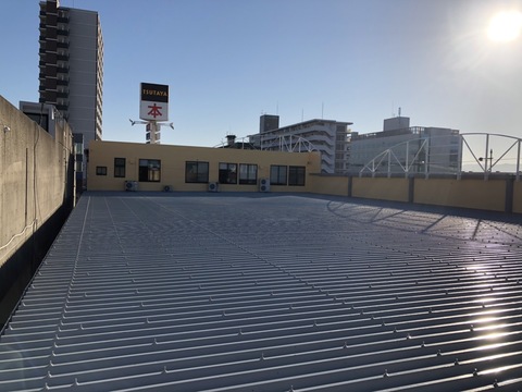 熊本市中央区　TSUTAYAクラブ様屋根外壁塗装工事サムネイル
