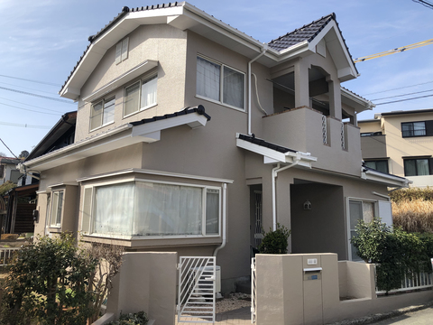 熊本市北区　Ｍ様邸屋根外壁塗装工事サムネイル