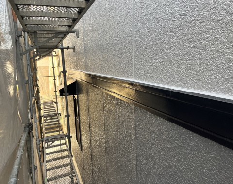 熊本市北区 アパート 屋根外壁塗装工事