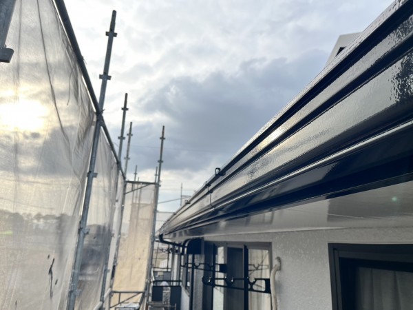 熊本市北区 アパート 屋根外壁塗装工事 付帯部サムネイル