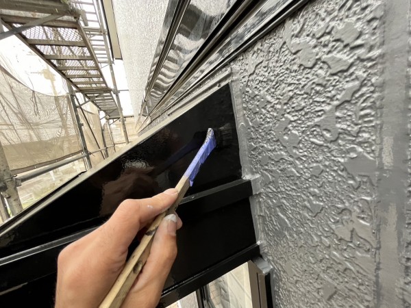 熊本市北区 アパート 屋根外壁塗装工事 手直し作業サムネイル